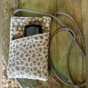 Patterned Crossbody Phone Pouch